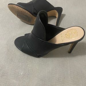 Vince Camuto leather mules